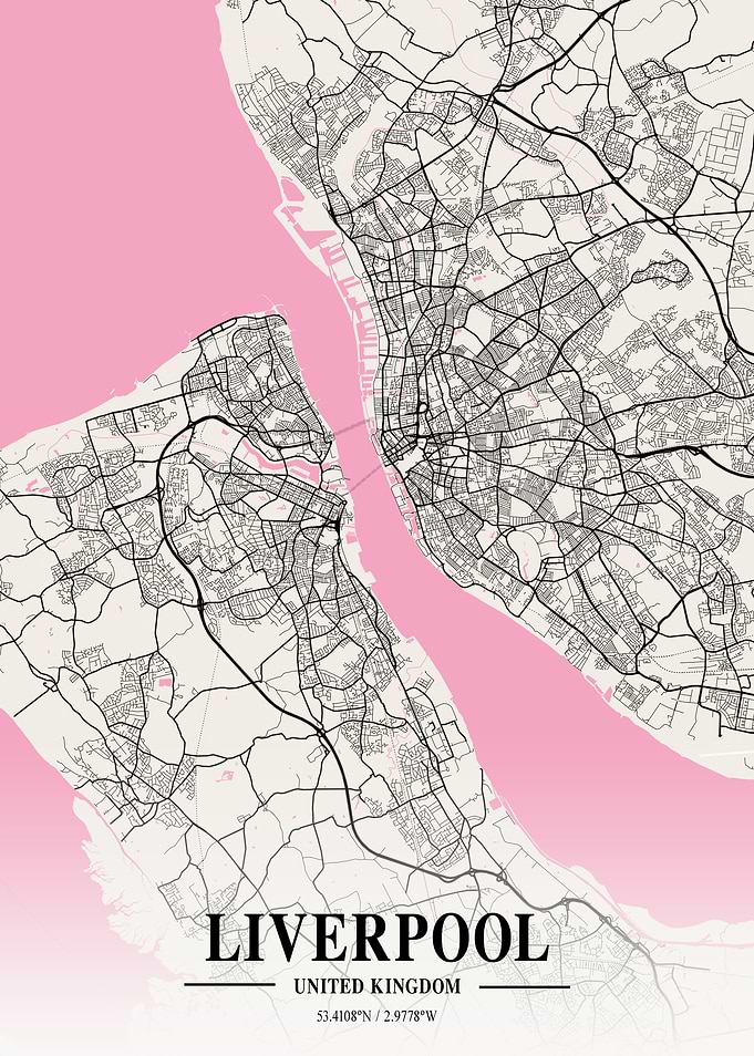 Liverpool Neapolitan Map