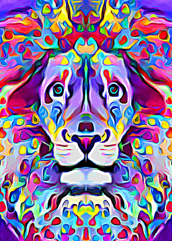 Lion Colorful Candies