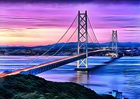 Akashi Kaikyo bridge Japan