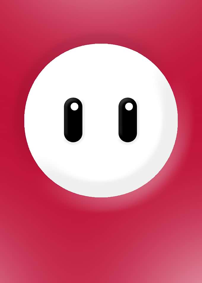 Fall Guys Face Red