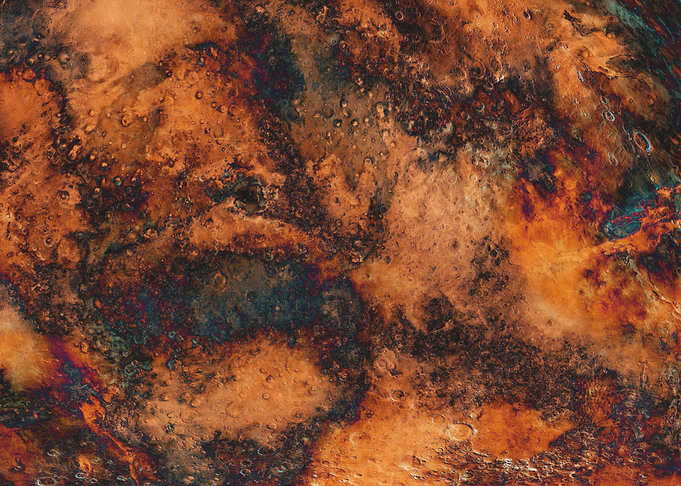 MARS surface colorized 01
