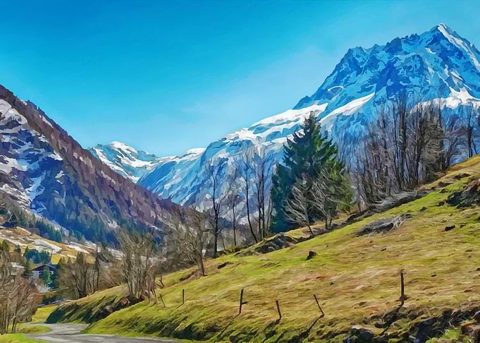 Vallorcine Mont Blanc
