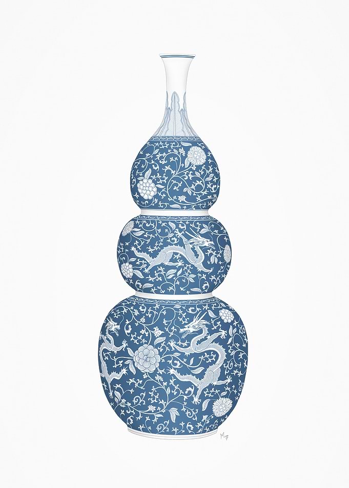 Vase Dragon