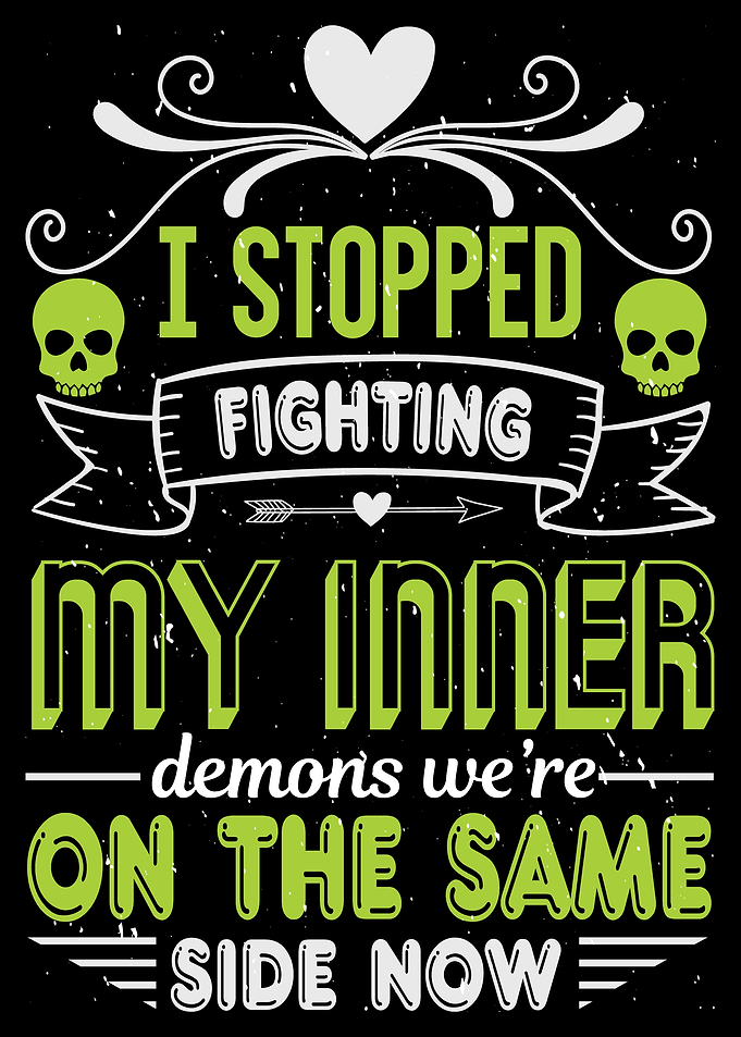 I stopped Fighting