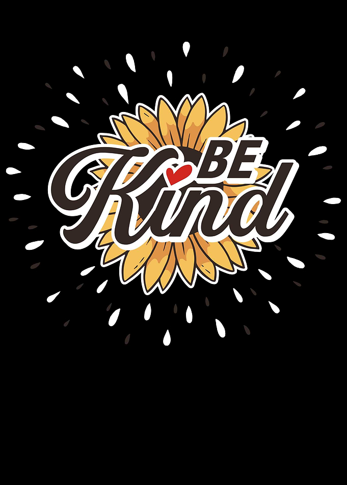 Be Kind Sunflower