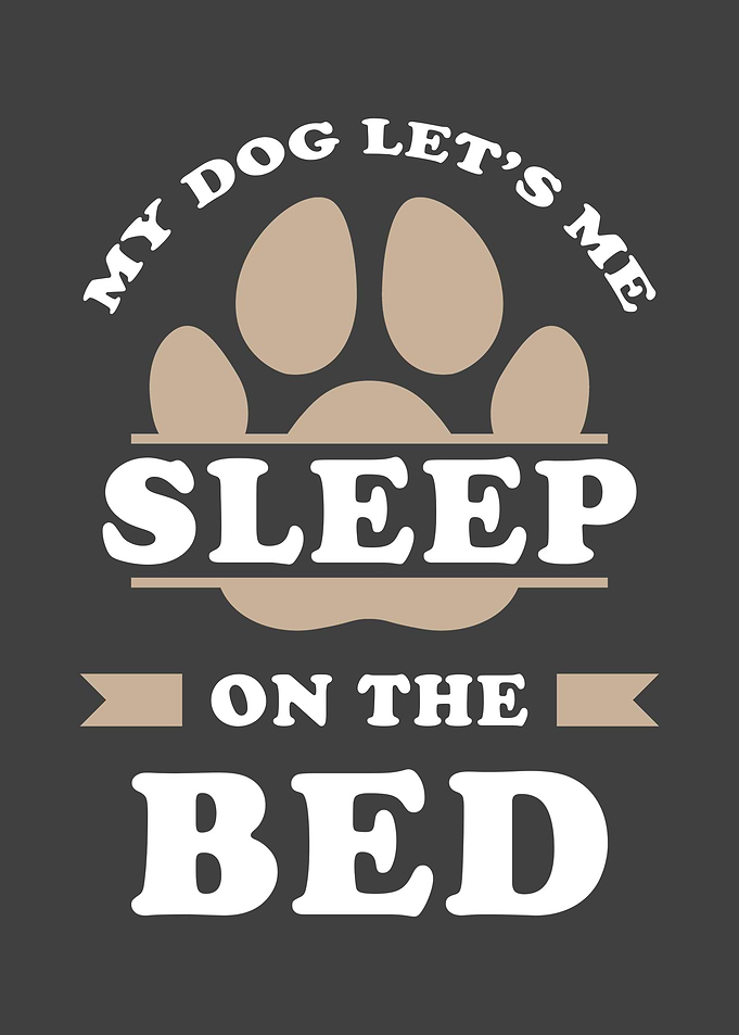 Dog Bed Saying