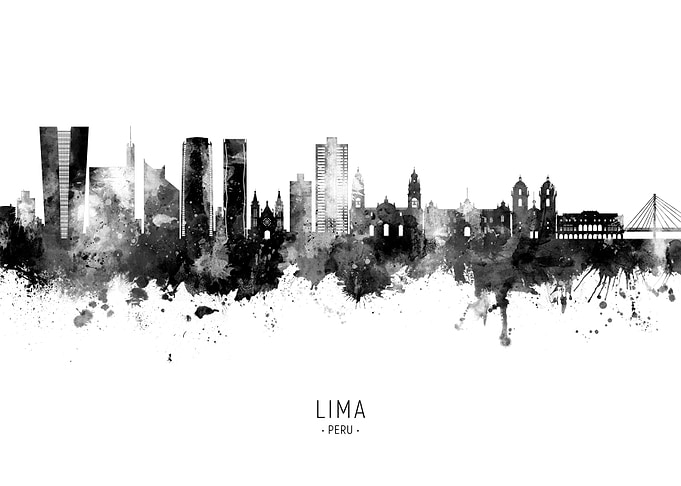 Lima Skyline Peru