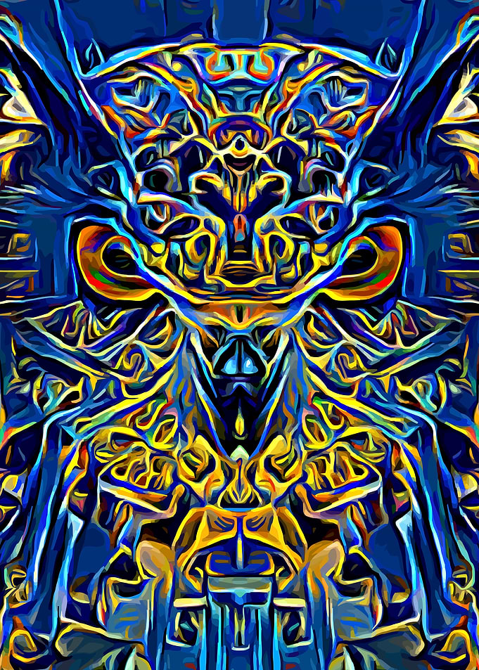Owl Abstract