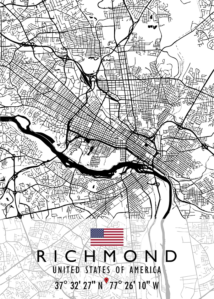RICHMOND MAP USA