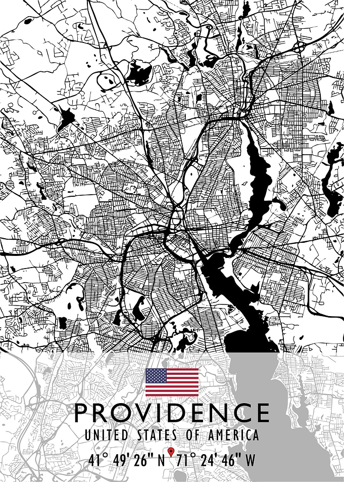 PROVIDENCE MAP USA