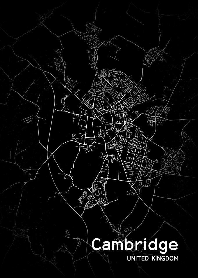 Cambridge City Map UK