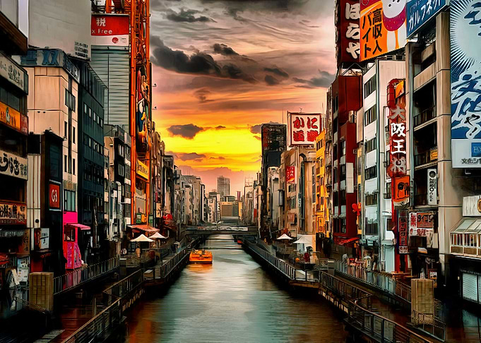 Dotonbori Street Osaka