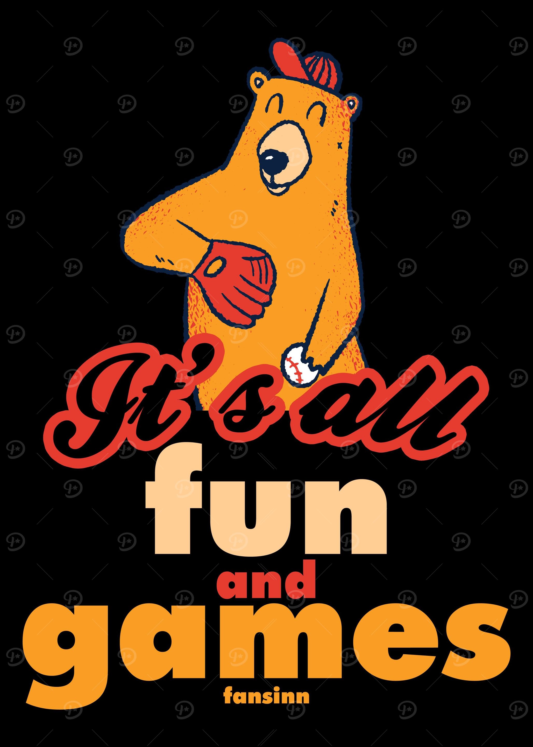 Baseball Brown Bear Forest