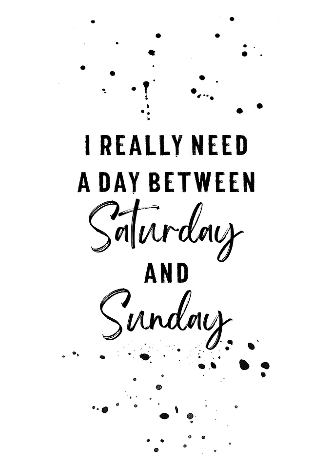 A 3 days weekend