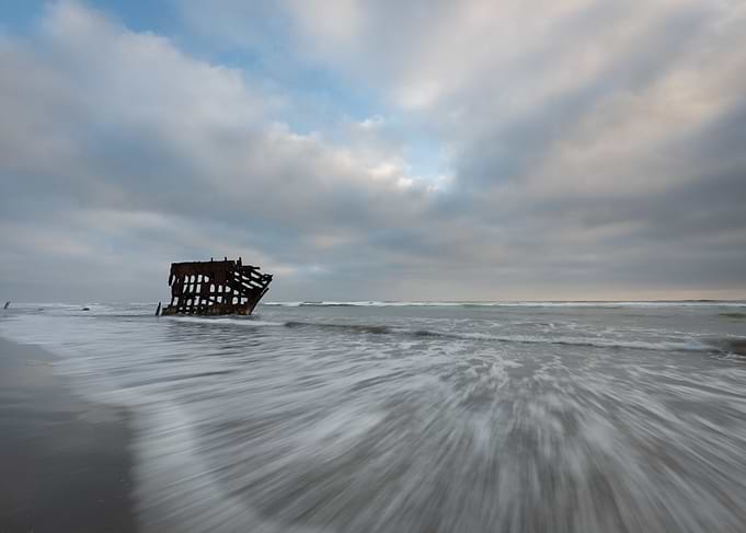 Ship wreck remains