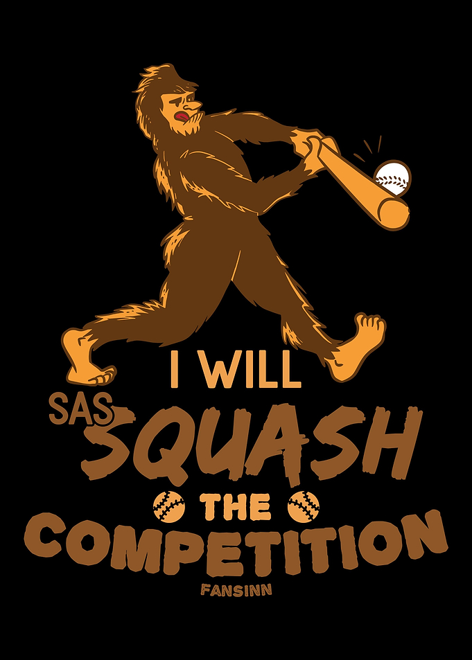 Yeti Bigfoot Baseball Sasq