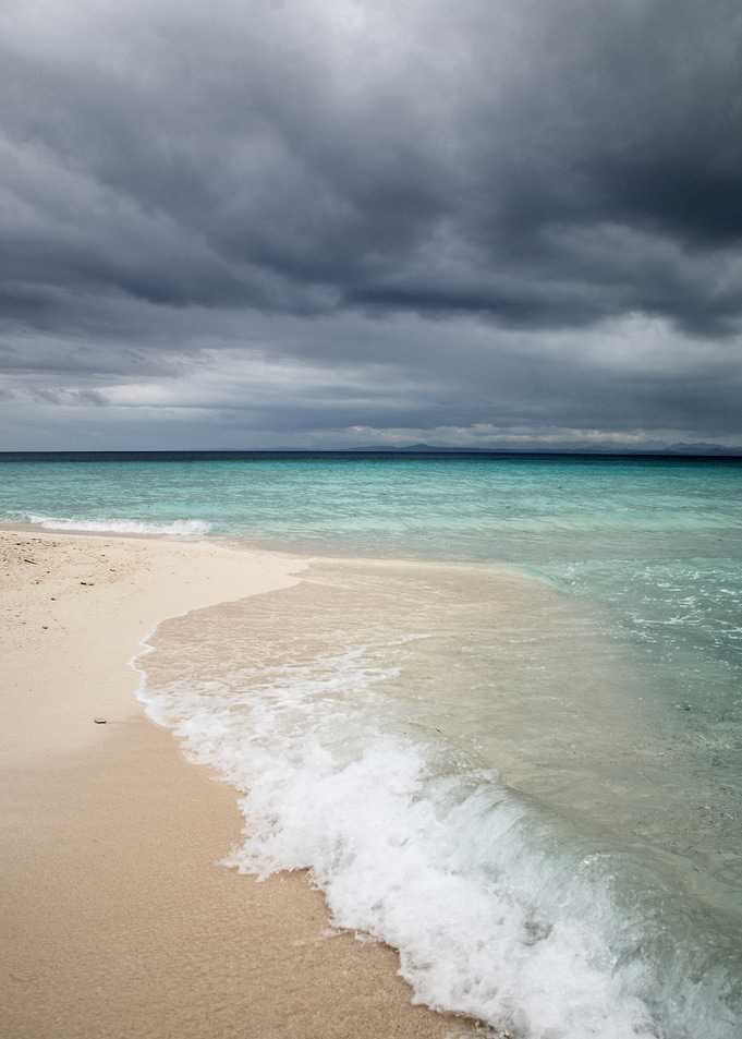 Stormy paradise
