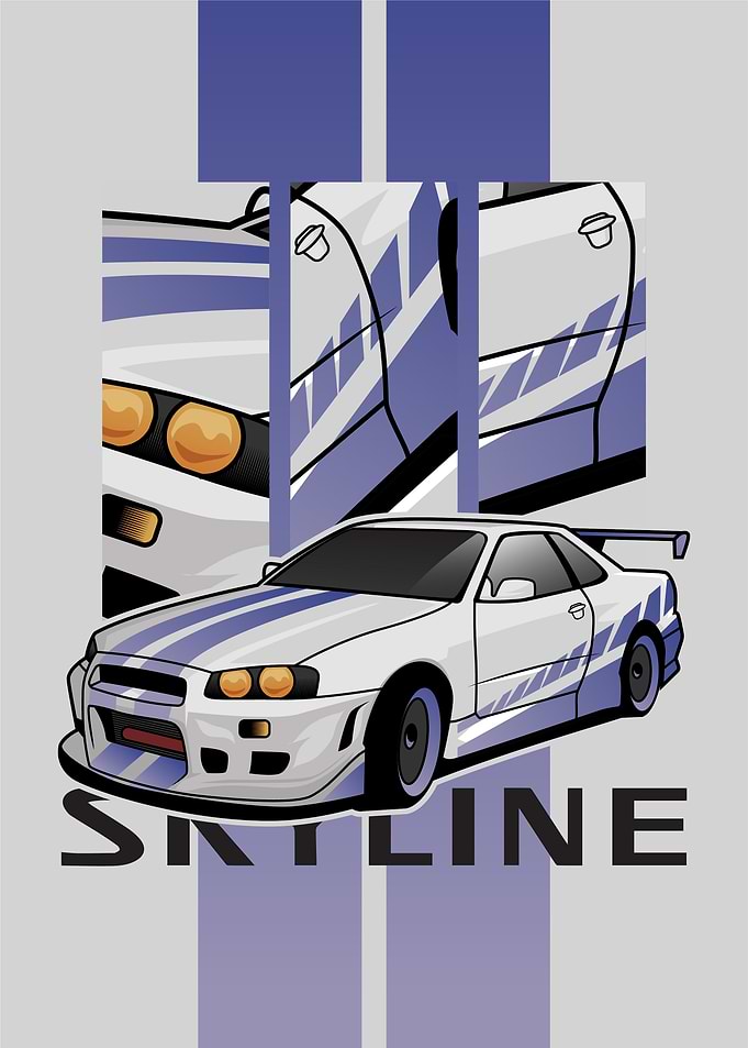 Nissan Skylin GTR R34
