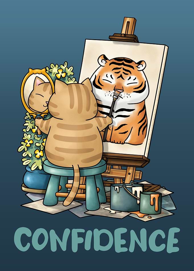 Cat Self Portrait