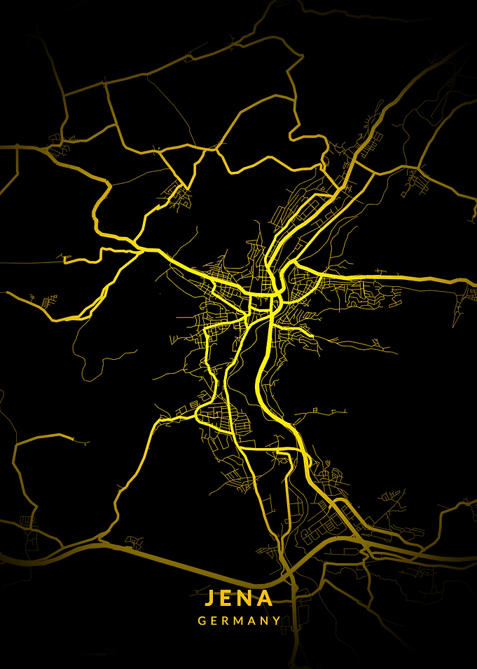 Jena Germany City Map