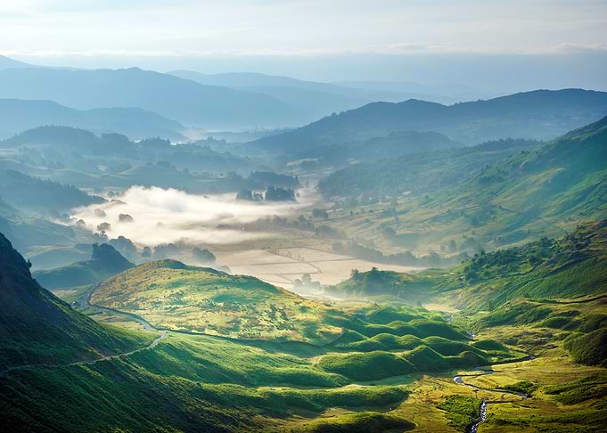 Cumbria Morning Landscape