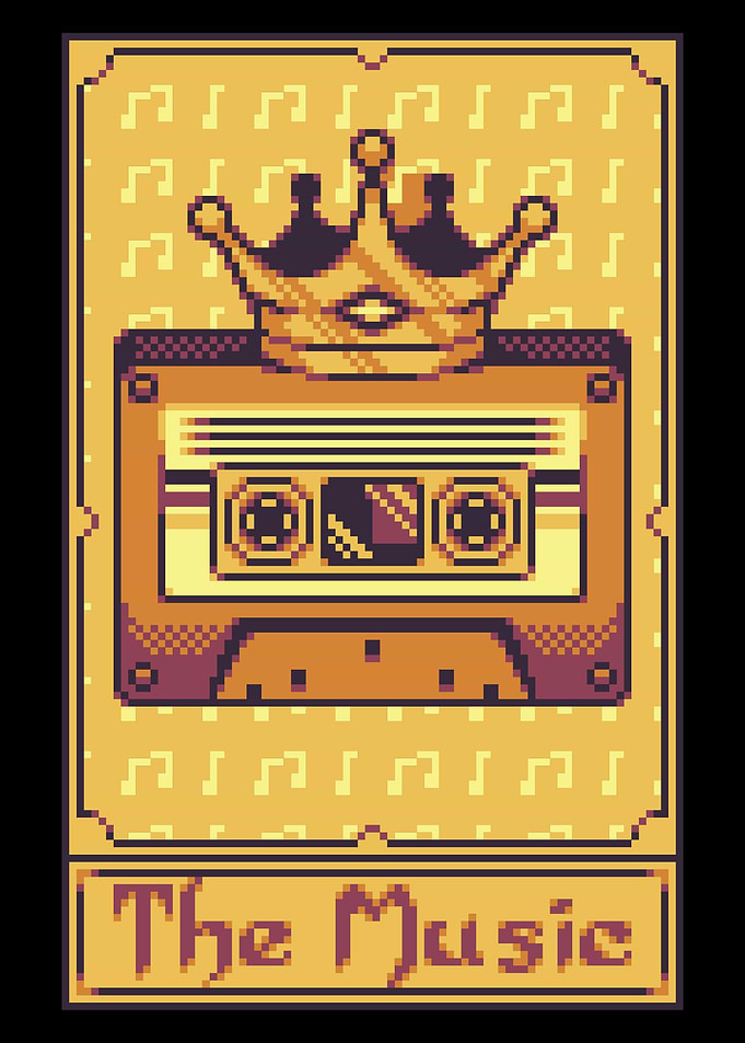 Pixel Tarot Card Music