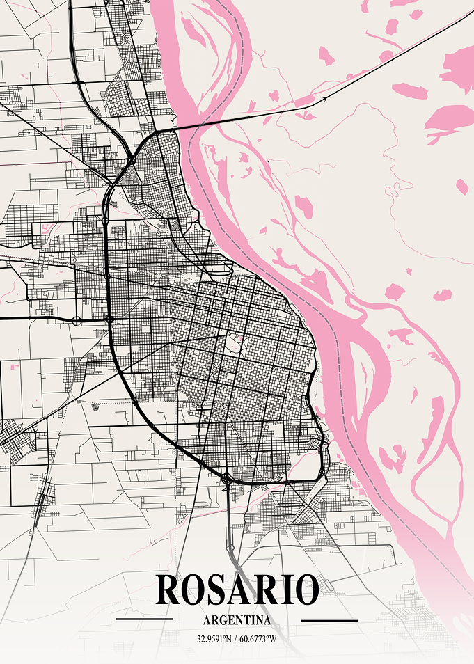 Rosario Neapolitan Map