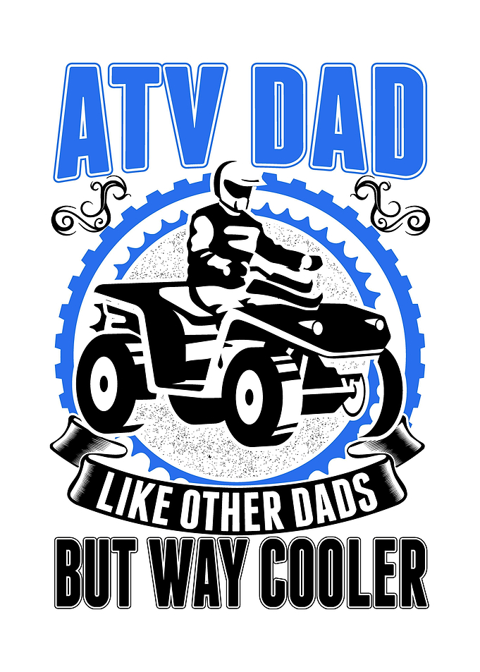 Atv Dad Quadbike 4x4 Quad