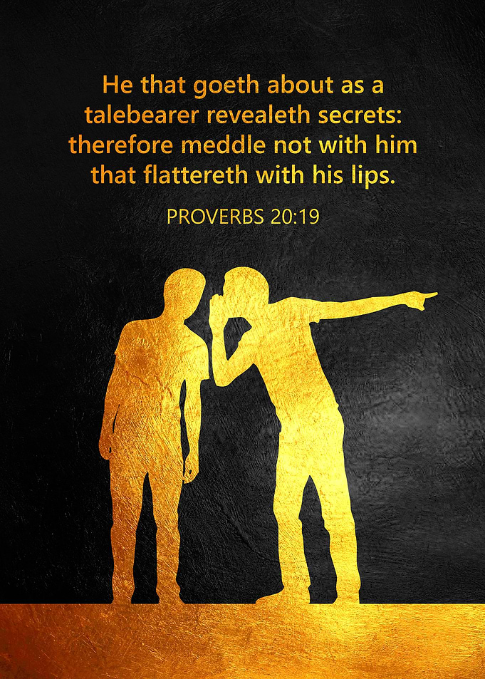 Proverbs 20:19 Talebearer