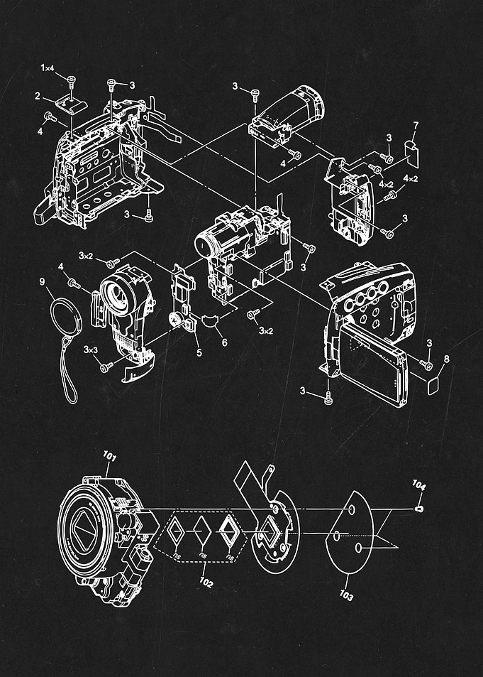 Video recorder patent