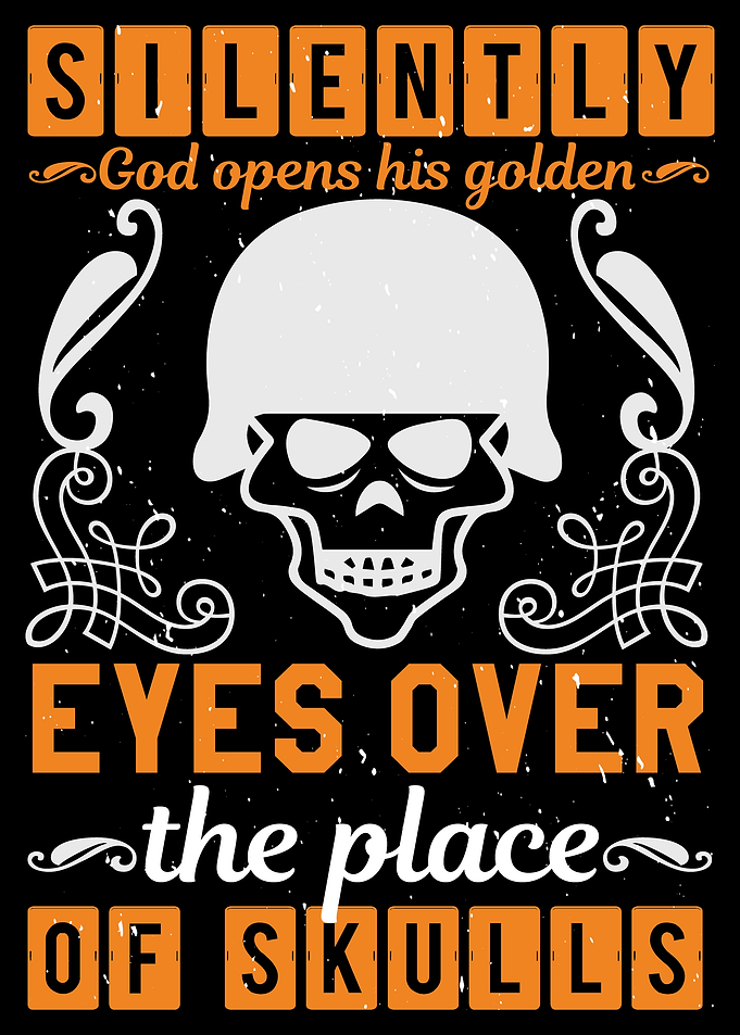 Silently god opens his