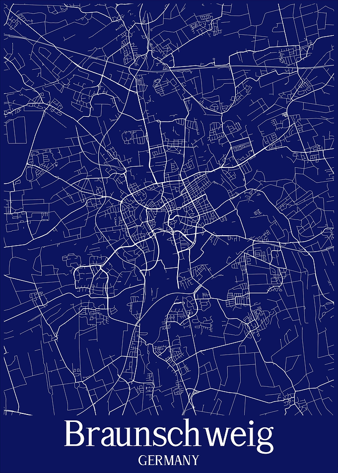 Braunschweig Map Germany