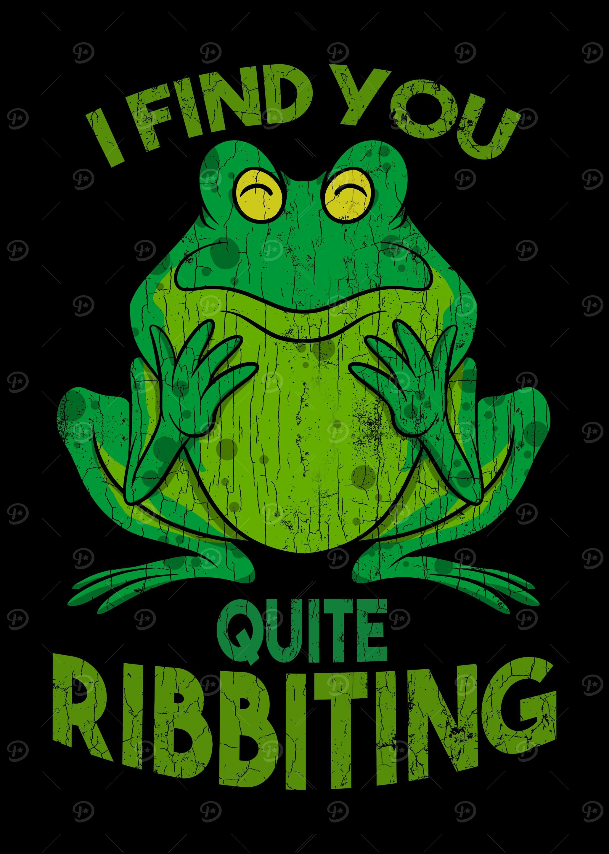 Cute Frog I Find You Quite