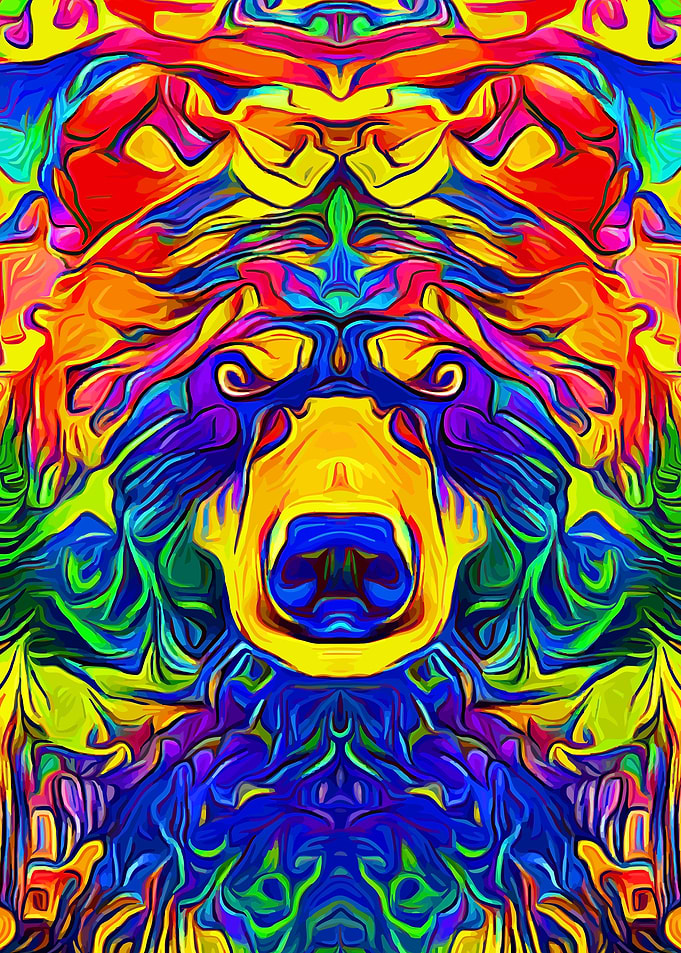 Bear Colorful