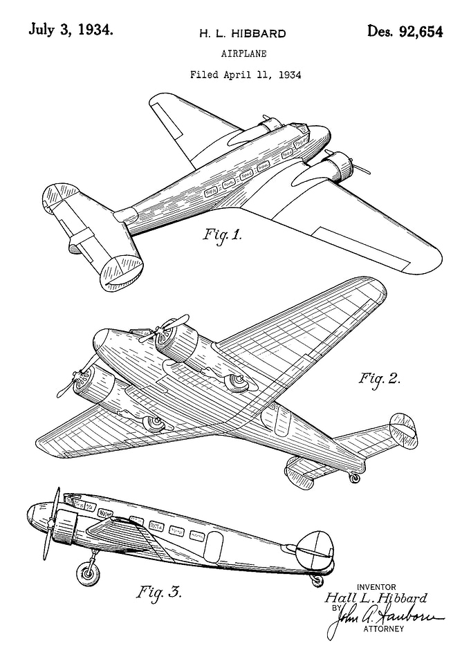 Airplane Vintage 1934