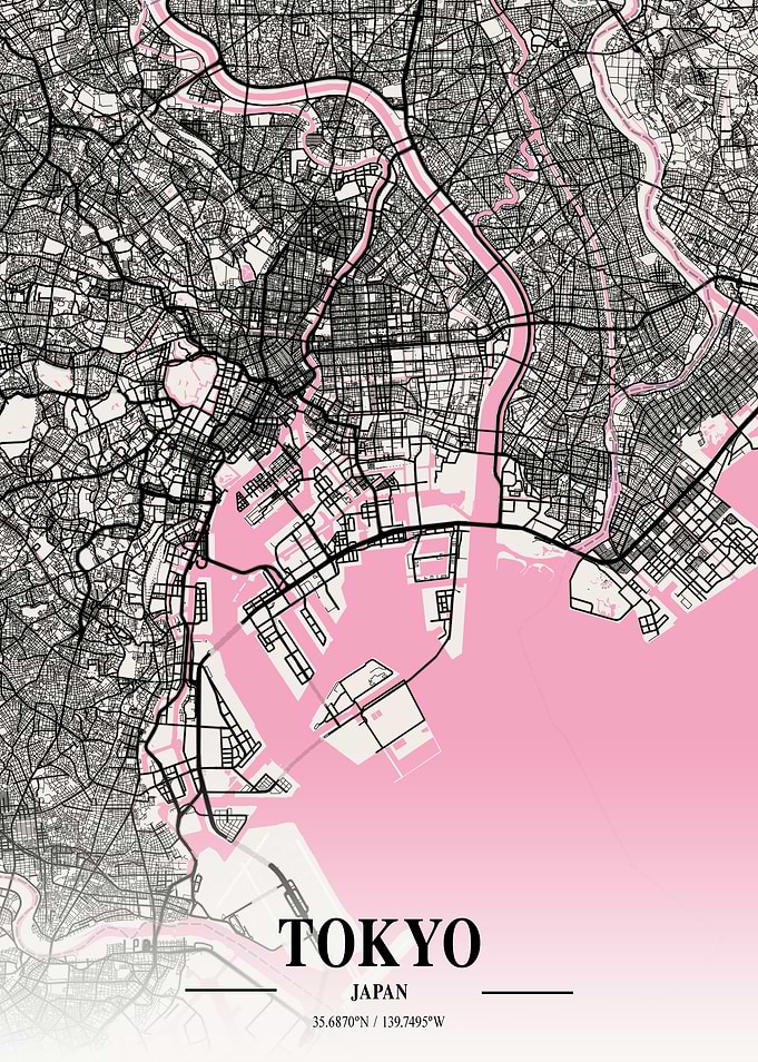 Tokyo Neapolitan Map