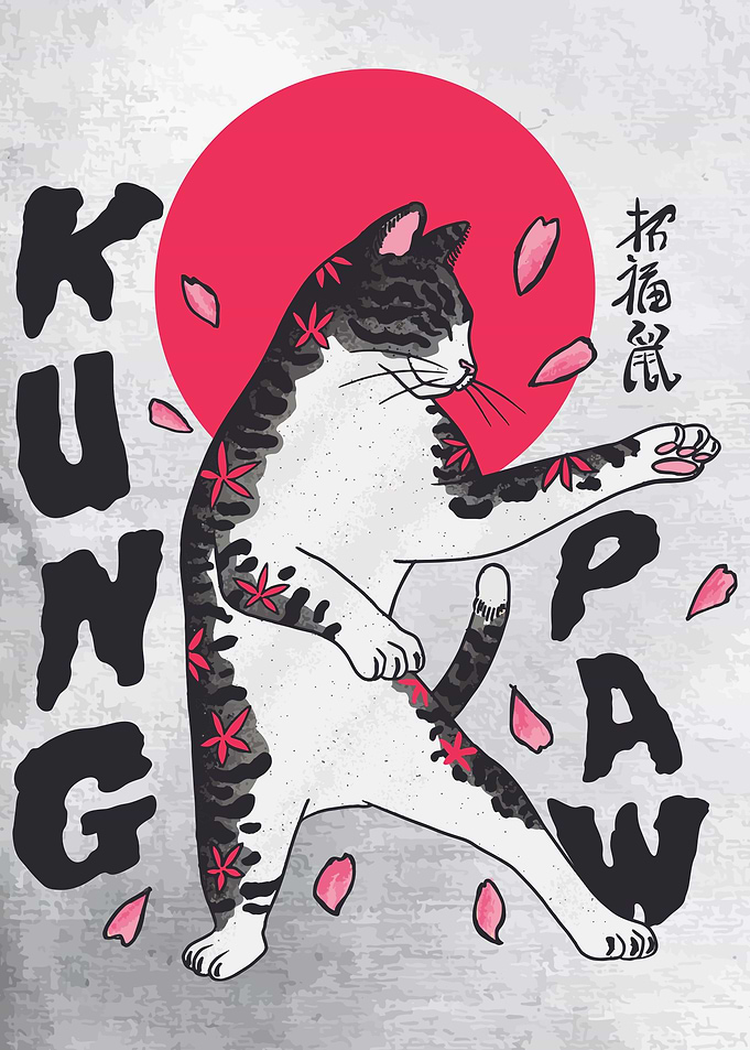 Kung Fu Cat