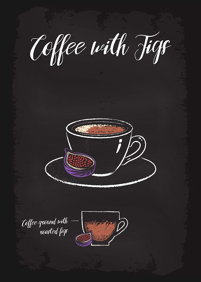 Coffee Types with Figs