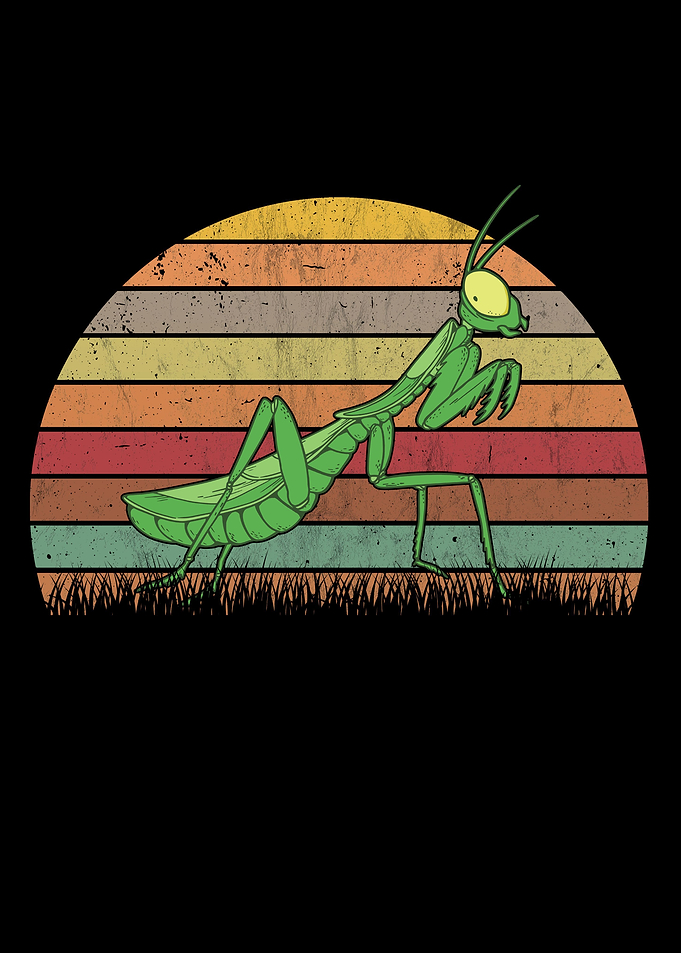 Praying Mantis Retro