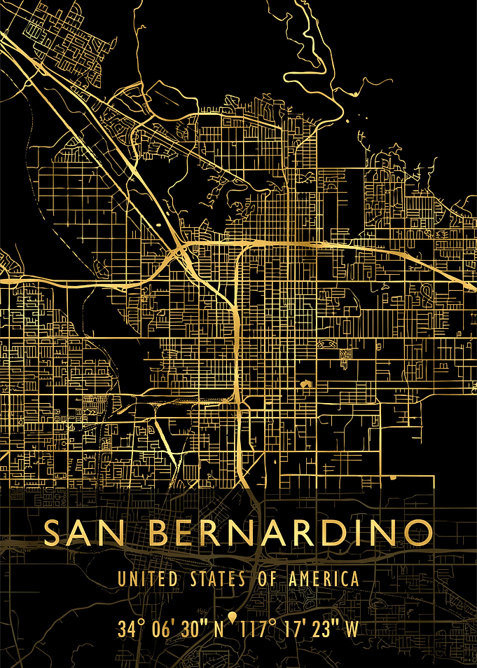 SAN BERNARDINO MAP USA