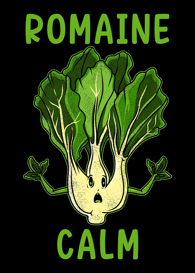 Romaine Calm Funny Gardeni