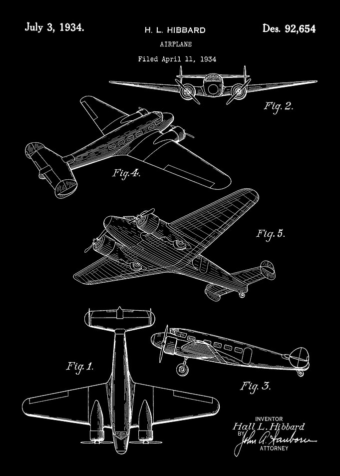 Airplane 1934 Vintage