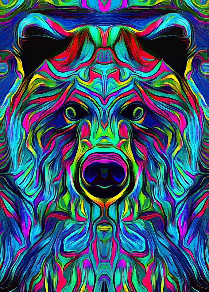 Bear Psychedelic