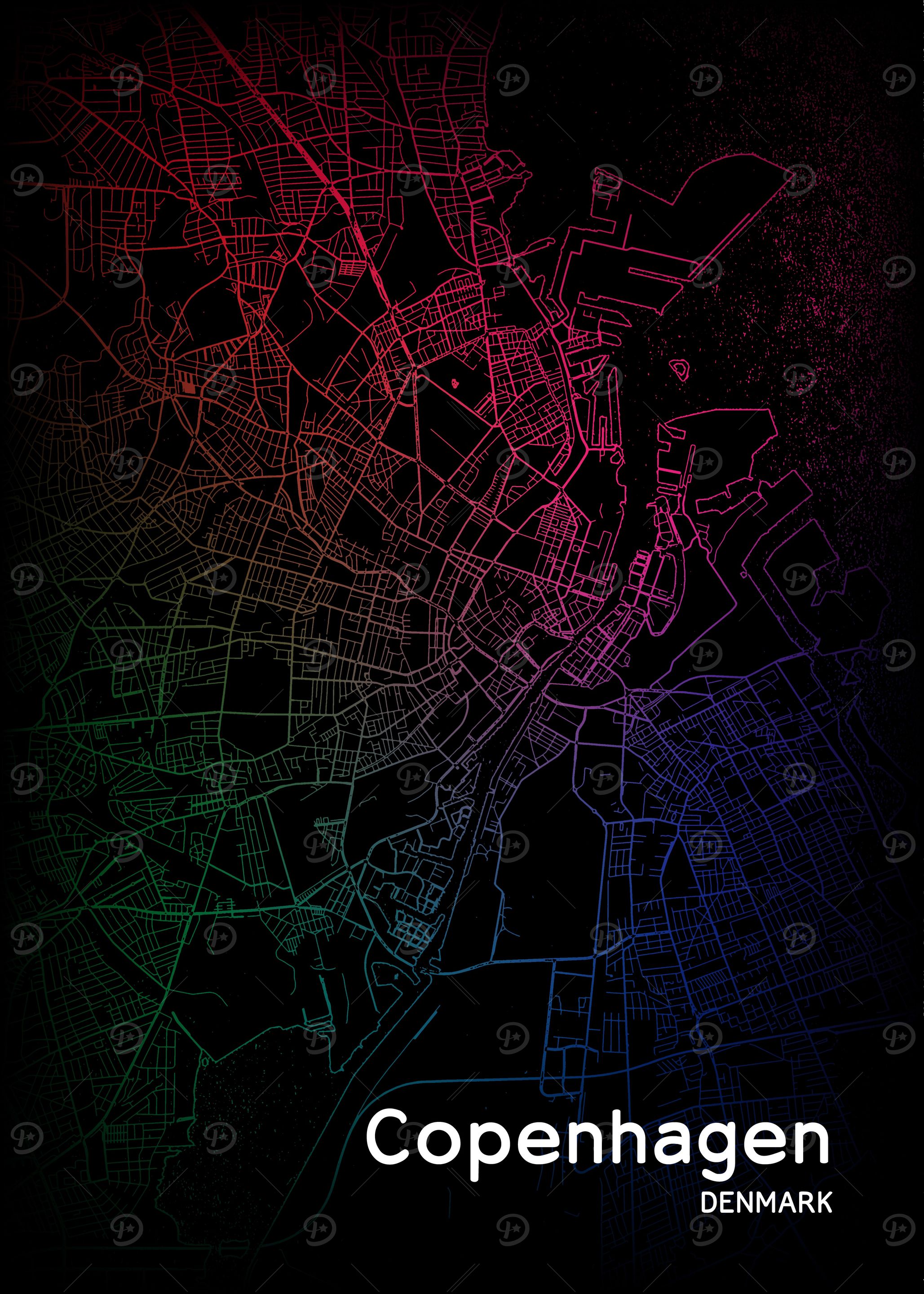 Copenhagen CityMap Denmark