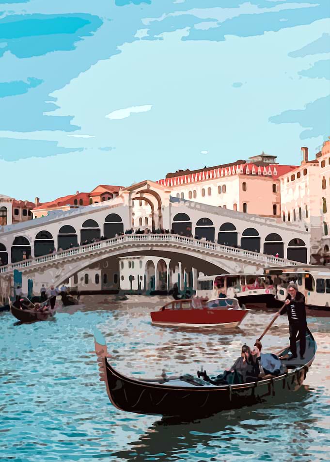Gondola Venice City Italy