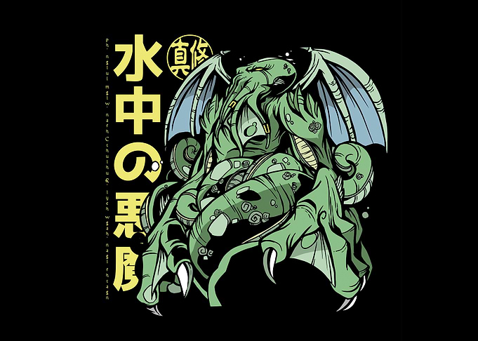 Cthulhu monster Japanese