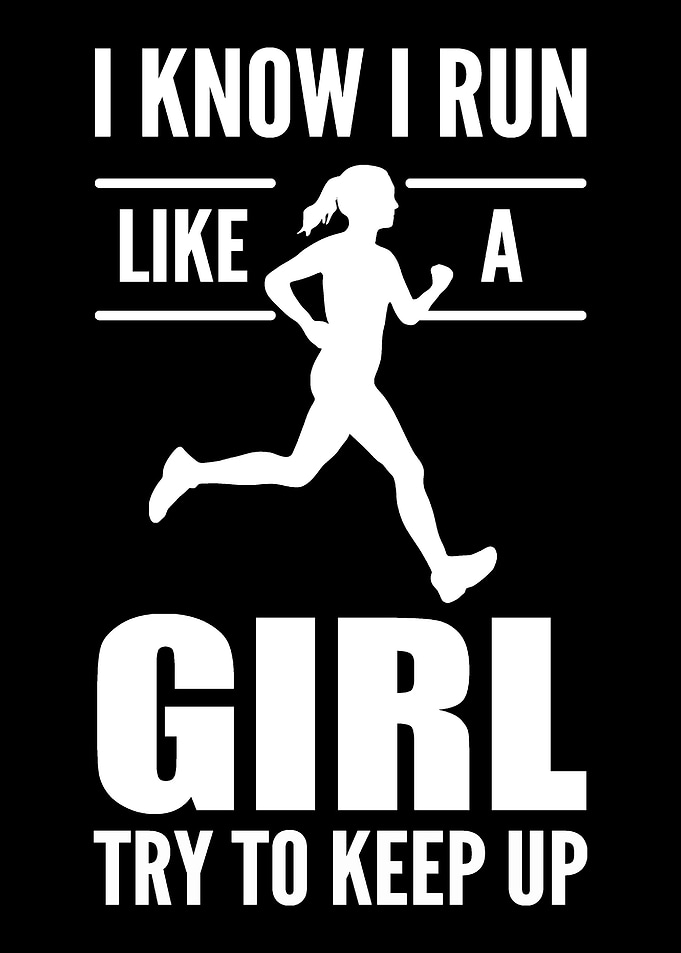 Run like girl Girl Racer G