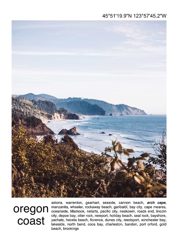 Oregon Coast Ocean Views