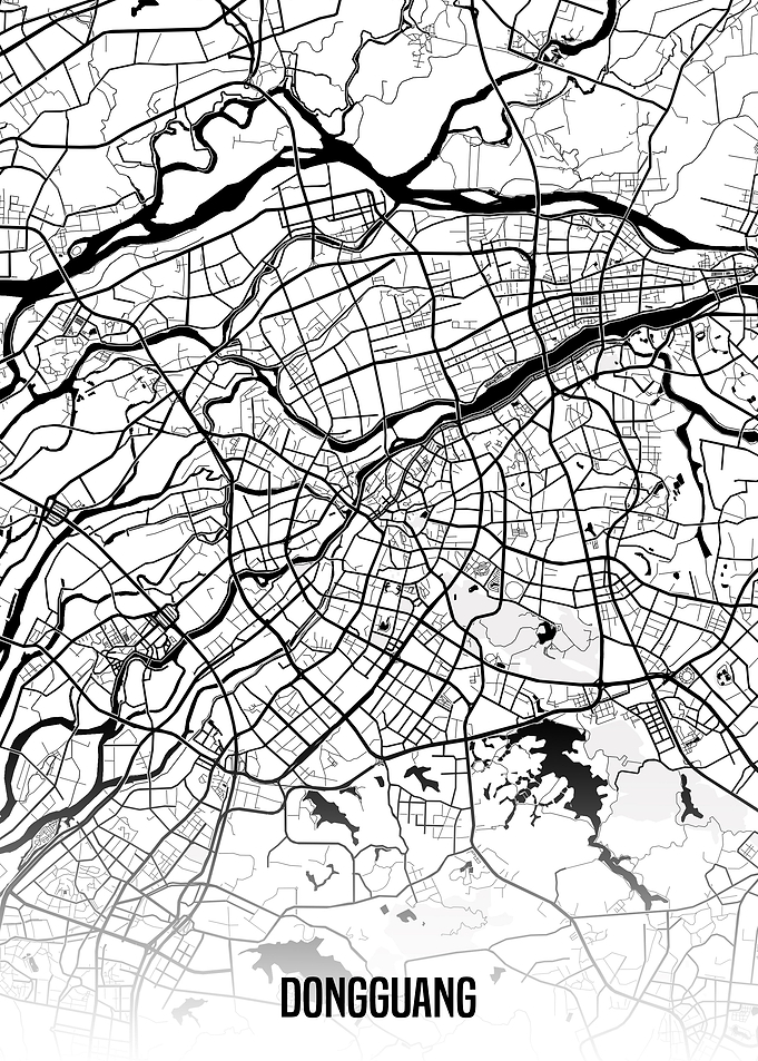 Dongguang white map