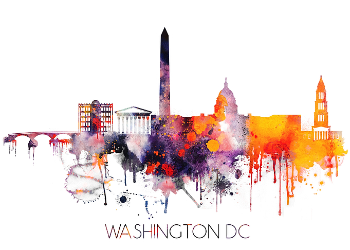 Washington DC Skyline